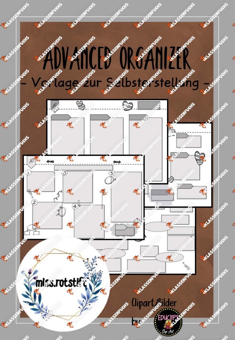 Advanced Organizer – 4 Vorlagen zur Selbsterstellung